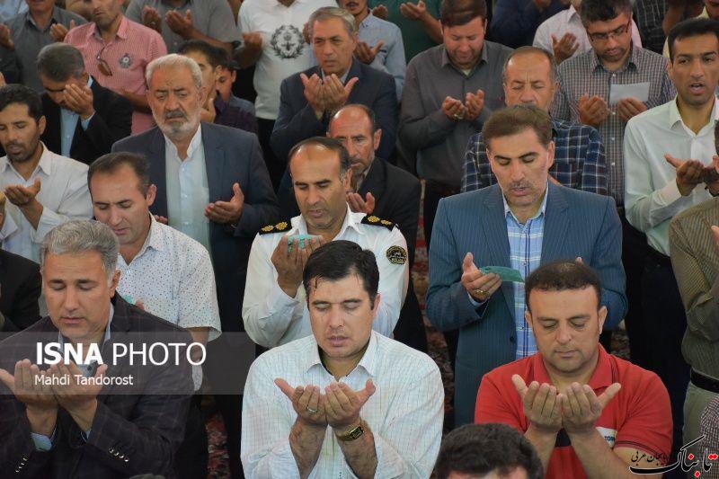 تصاویر برگزاری نماز باشکوه عید سعید فطر دز سراسر آذربایجان غربی